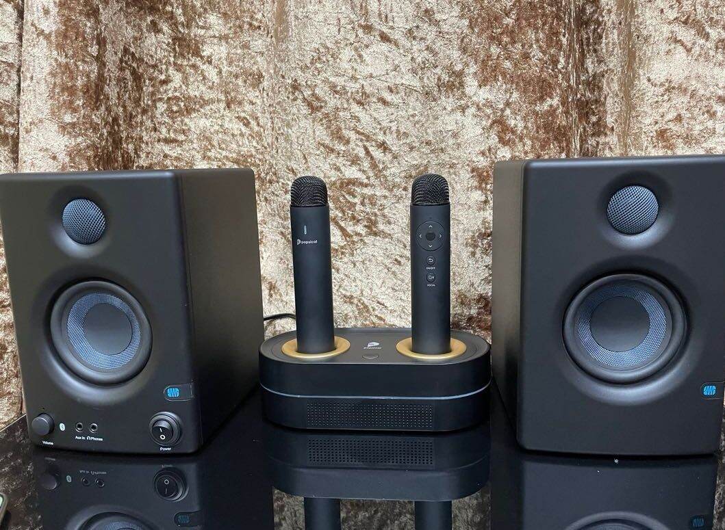 popsical remix ii with presonus eris 3.5 speaker 1 year warranty