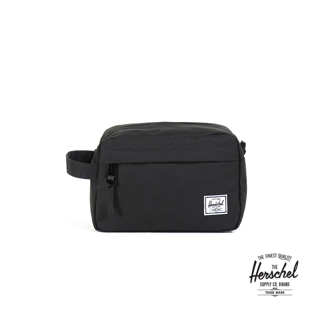Herschel Unisex Chapter Travel Kit Pouch - Black