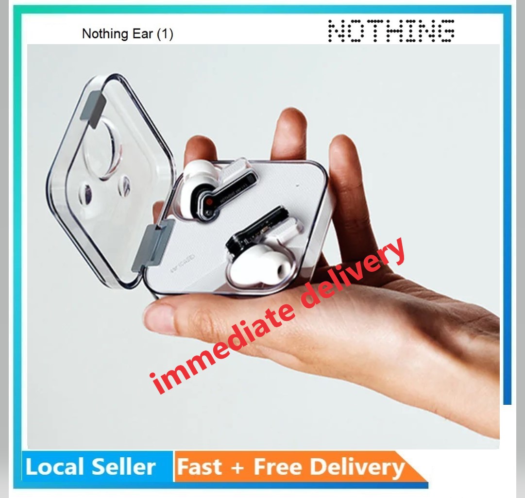 Nothing Ear (1) True Wireless Stereo (TWS), Active Noise Cancellation (ANC), Sound by Teenage Engineering