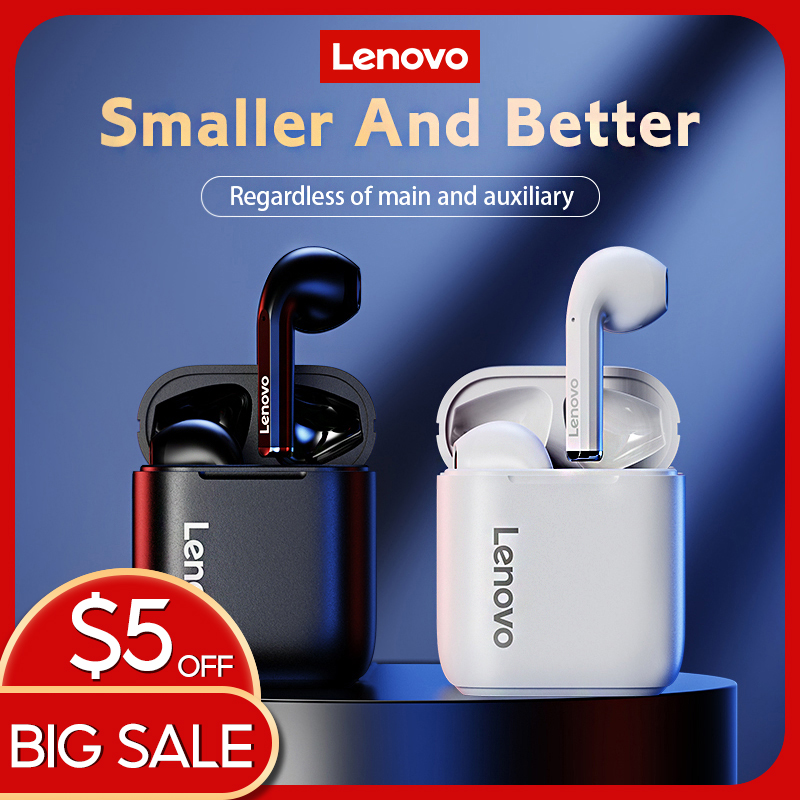 Lenovo LP2 TWS Bluetooth Earphone Sport Gaming True Wireless Bluetooth Earbuds Touch Control for OPPO VIVO Samsung Mobile Phone