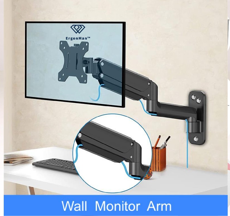 Wall Monitor Arm Mounted on Wall LCD Monitor Bracket