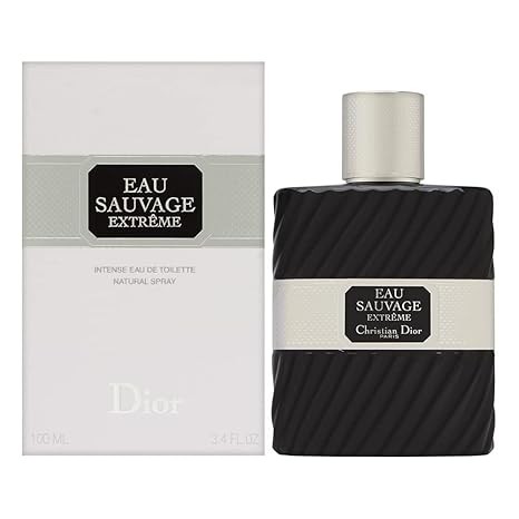 Christian Dior Eau Sauvage Extreme Men Eau de Toilette Intense Spray, 3.4 Ounce